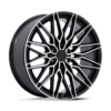 NICHE Calabria 6 Gloss black w/ Machined 6x135 87 +30